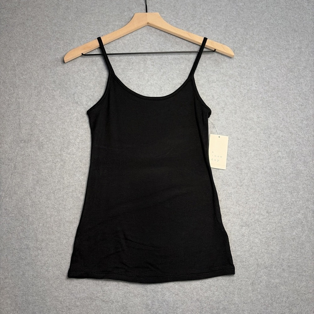 A New Day Tank Top Seamless Cami in Black - Women's XS